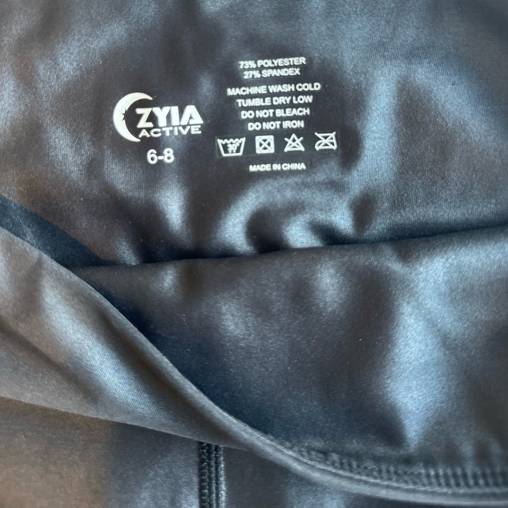 ZYIA Active Black Leggings